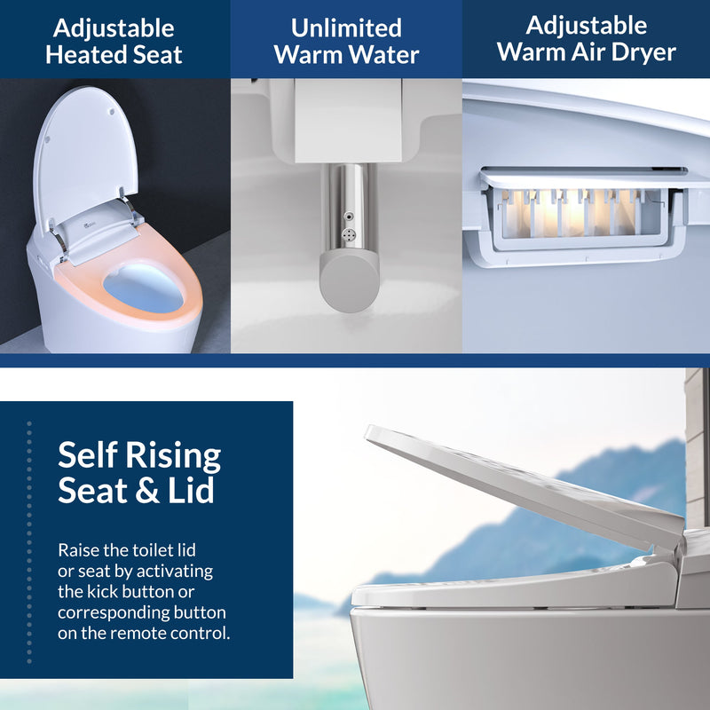 Discovery DLX Smart Bidet Toilet Bidet