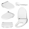BB-2000 Bidet Toilet Seat Bidet showing five different angles and all sides of the bidet seat