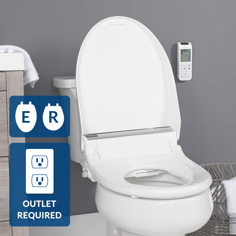 TEST BB-2000 Bidet Toilet Seat & Drylettes Bidet