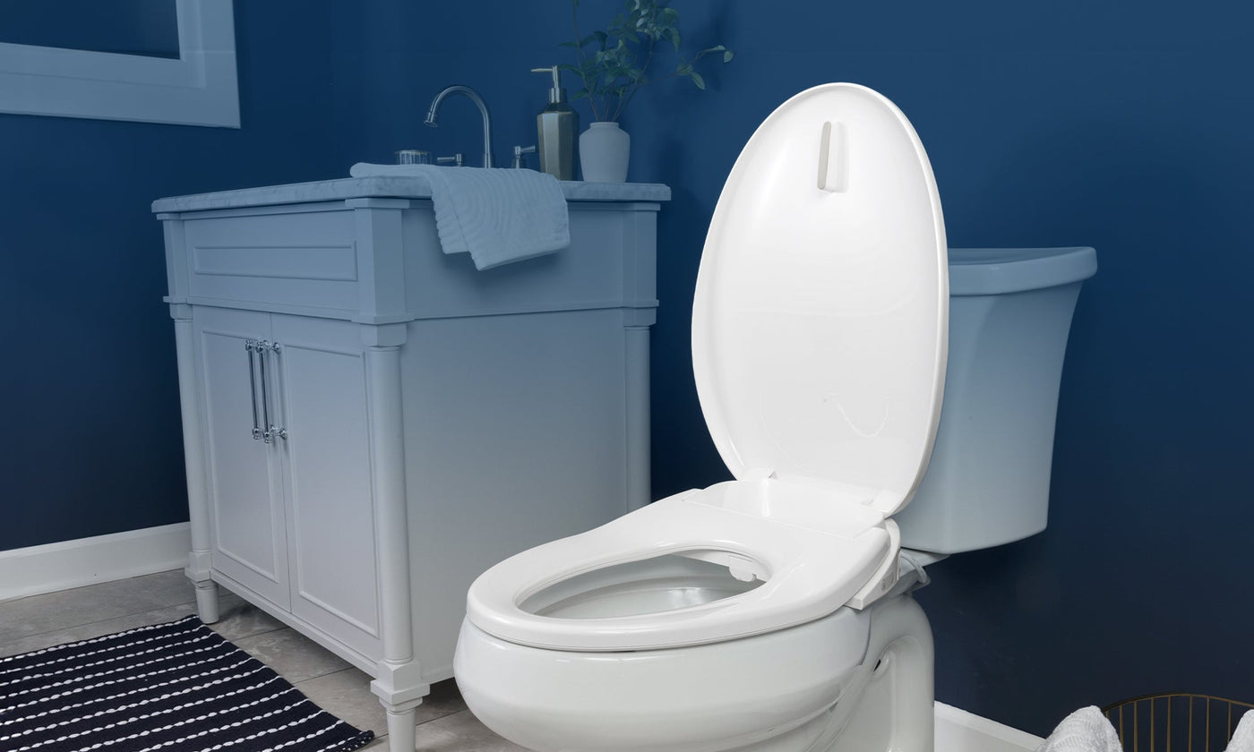 how to install a raised toilet seat
