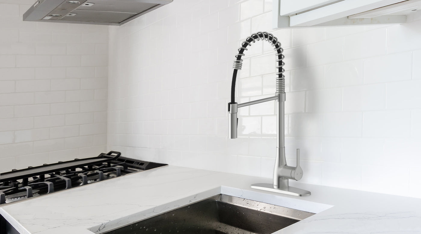 Flow Classic Spring Neck Kitchen Faucet – Bio Bidet
