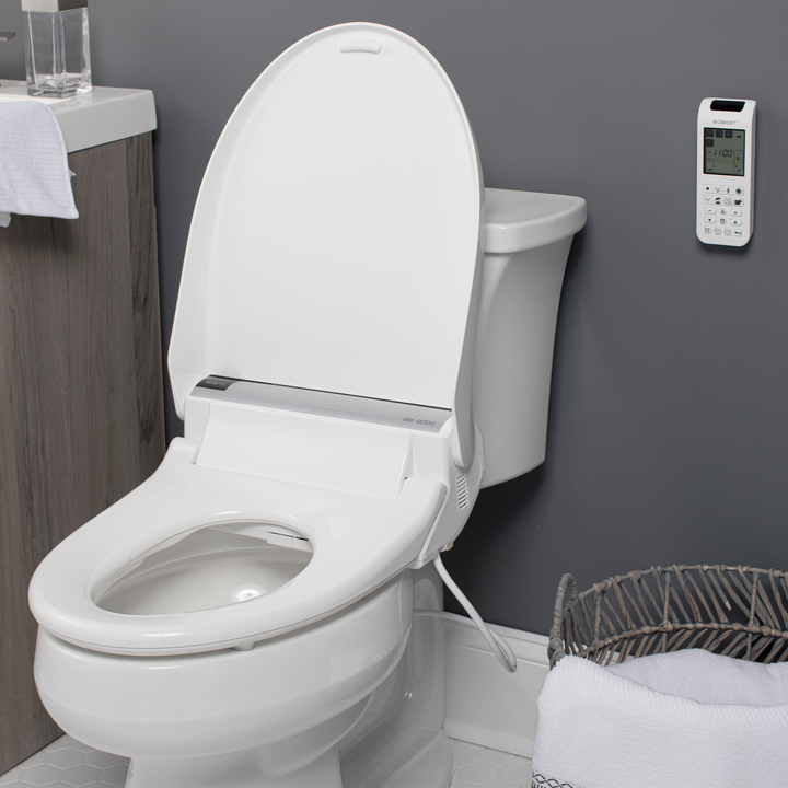 Bio Bidet Bliss BB2000 Elongated online White Smart Toilet Seat w/ Remote